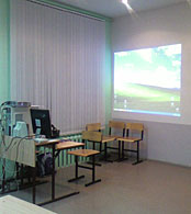 Новый кабинет ИКТ, место учителя